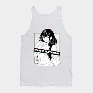 Waifu Material Tank Top